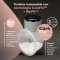 Wearable Electric Breast Pump - Single with 3 Stages, Vibration Stimulation, Silent and USB-C Rechargeable