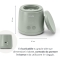 Mix70 - Portable Bottle Warmer with 6 Universal Adapters, 5 Temperatures up to 70°