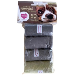 Dealo 80 Dog Poop Bags 30x20 cm