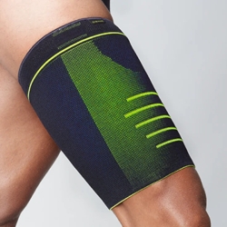 Sports Line - Class 2 Compression Thigh Sleeve for Muscle Strains and Pulls Size 2