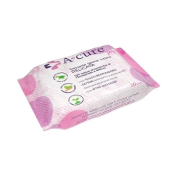 A+Cure 20 Wipes for Delicate Intimate Hygiene