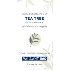 I.M.O. Vaillant Line 100% Natural Tea Tree Essential Oil 10 ml - Supplement for the upper respiratory tract