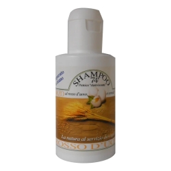 Shampoo 74 - Nourishing, Moisturizing, Soothing Shampoo for Sensitive Scalp and Dry, Damaged Hair 125 ml