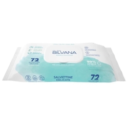 72 Delicate Wipes for Face, Hands and Diaper