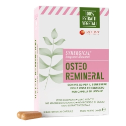Osteo Remineral 60 Capsules - Supplement for bone metabolism and remineralization
