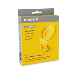 Hands-free - 2 Replacement Silicone Membranes for Breast Pumps