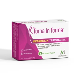 Metabolik Termogenic 30 Capsules - Weight Control and Digestion Supplement