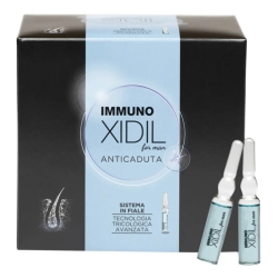 Immuno Xidil Aa Energy - Vial System for Hair Regrowth and Sensitive Scalp with Rosemary Oil, Caffeine and Arginine 50ml