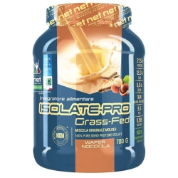 Moldes Net Isolate Pro Grass-Fed Supplements, Hazelnut Wafer Flavor, 700g - Muscle Mass Supplement
