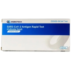 Covid-19 nasal swab rapid self-diagnostic antigen test (Damaged Package)