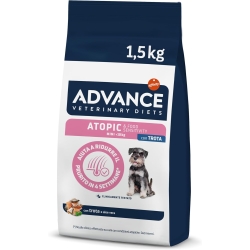Advance Veterinary Diets Atopic Mini Trout - Complete food for intolerances and dermatitis 1.5 kg