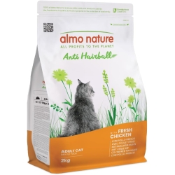 Anti Hairball Chicken - Complete food for adult cats 2 kg