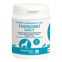 Therapet Therjoint Daily - Complementary feed for puppies and adult dogs 120 tablets