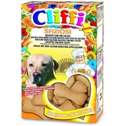 Cliffi Sfiziosi Treats Vanilla - Dog Biscuits 400g