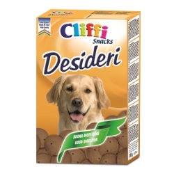 Cliffi Snacks Desideri Carne - Biscuits Complementary food for digestive dogs 350 gr