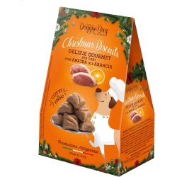 Duck and Orange Christmas Biscuits - Dog Biscuits 180g