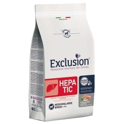 Hepatic Exclusion Pork, Rice, and Peas for medium and large breeds - Food for dogs with liver failure 12 kg