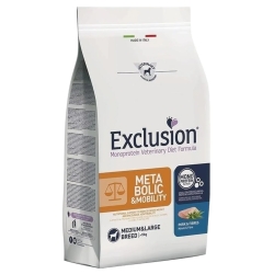 Diet Formula Metabolic & Mobility Pork and Fiber - Diet food for adult dogs M/L weight and joints 2 kg