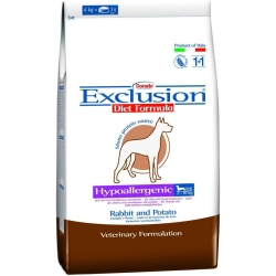 Diet Formula Hypoallergenic Rabbit and Potato - Complete food for adult dogs with intolerances, small breeds 2 kg