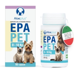 Aloeplus Epapet - Complementary food for dogs and cats 0-10 kg 60 capsules