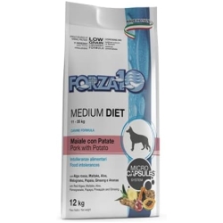 Forza 10 Medium Diet Pork with Potatoes - Diet food for dogs weighing 12 kg