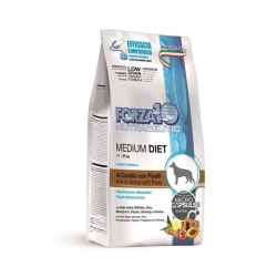 Forza 10 Medium Diet with Horse and Peas - Complete dietetic food for dogs 12 kg