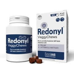 Redonyl Veggy 90 soft chews - Complementary food for dogs and cats for healthy skin and coat