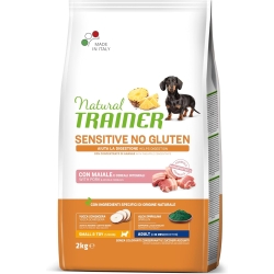 Sensitive No Gluten Adult Small & Toy Pork - Complete Dog Food 2 Kg