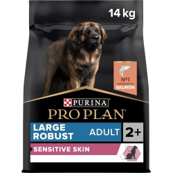 Purina Pro Plan Optiderma Salmon - Complete food for adult dogs with sensitive skin, large robust, 14 kg