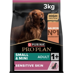 Purina Pro Plan Salmon - Complete food for small and mini breed adult dogs with sensitive skin 3 kg