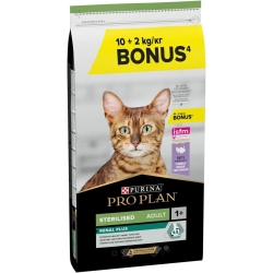Purina Pro Plan Sterilized Adult 1+ Renal Plus Turkey - Complete food for sterilized adult cats 10 kg