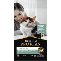 Purina Pro Plan Liveclear Turkey - Complete food for kittens 1.4 kg