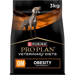 Purina Proplan Diet for Obesity - Complete dietary food for overweight and diabetic adult dogs 3 kg