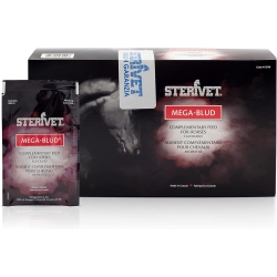 STERIVET Mega Blud - Supplement for athletic horses, foals, stallions and mares 30 sachets
