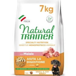 Sensitive No Gluten Pork - Complete food for adult dogs small/toy 7 kg