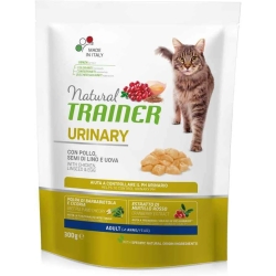 Natural Trainer Urinary Chicken, Linseed and Eggs - Complete food for adult cats for urinary well-being 300g