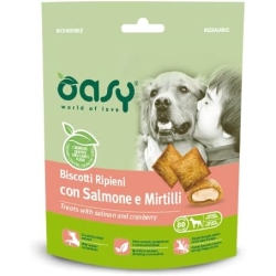 Dog snack biscuits filled with cheese and pumpkin - Complementary food for adult dogs 70g