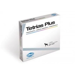 Tetrias Plus - 2 Antiparasitic Tablets for Dogs