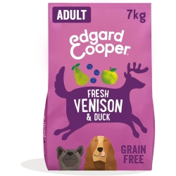 Fresh Venison and Duck - Crochette Grain-Free Adult Dog Food for Medium Dogs 7 kg