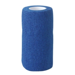 Vetrap - Self-Adhesive Elastic Band for Support and Protection, Blue, 7.5 cm x 4.50 m