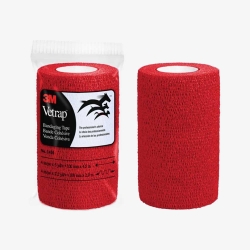Vetrap Self-Adhesive Elastic Band for Support and Protection 5 cm Red 4.50 m