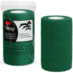 Vetrap Self-Adhesive Elastic Bandage for Support and Protection 7.5 cm x 2.30 m Green