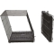 Dog-Inn 60 - Folding Metal Kennel for Small Dogs with Adjustable Divider 64.1 x 44.7 x h 49.2 cm