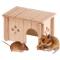 Sin 4642 - Eco-friendly house for hamsters and small rodents 14.5 x 9.5 x h 8.5 cm