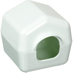ISBA 4638 - House for Hamsters and Small Rodents with Sloping Roof 10.4 x 11.4 x h 11 cm