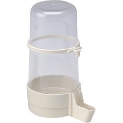 FPI 4562 Siphon Drinker - For Birds and Canaries, Plastic with External Connection, Ivory Cage, 0.4 L