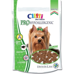 Cliffi Pro Hypoallergenic Snacks Salmon - Complementary food for hypoallergenic dogs 100g