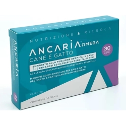 Ancaria Omega - Complementary feed for dogs and cats 30 tablets 500 mg