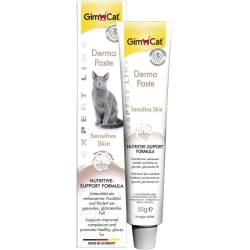 Gimcat Derma Paste Nutritive formula - Complementary paste for cat skin and coat 50 gr