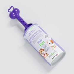 Adhesive Brush - for Pet Hair with Medical Adhesive and Essential Oils 10 m